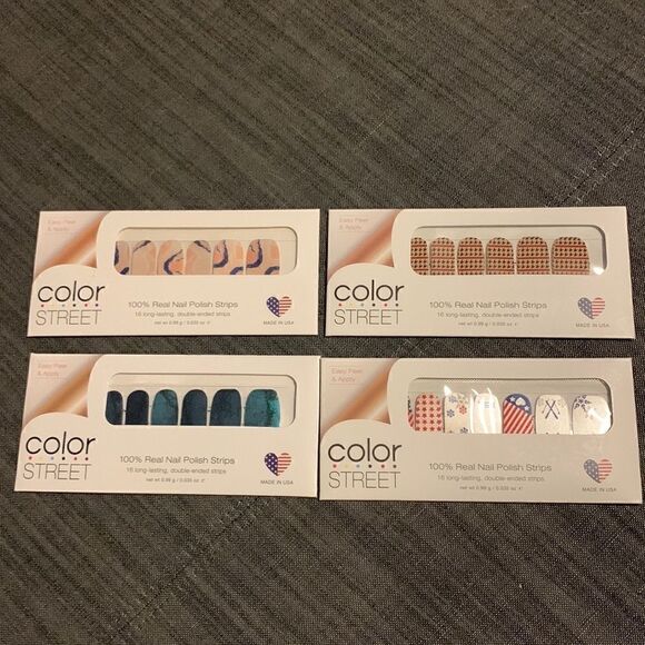 Color Street HTF Bundle of 4 - Picture 1 of 6